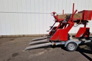 Steketee selection wagon with transport trailer