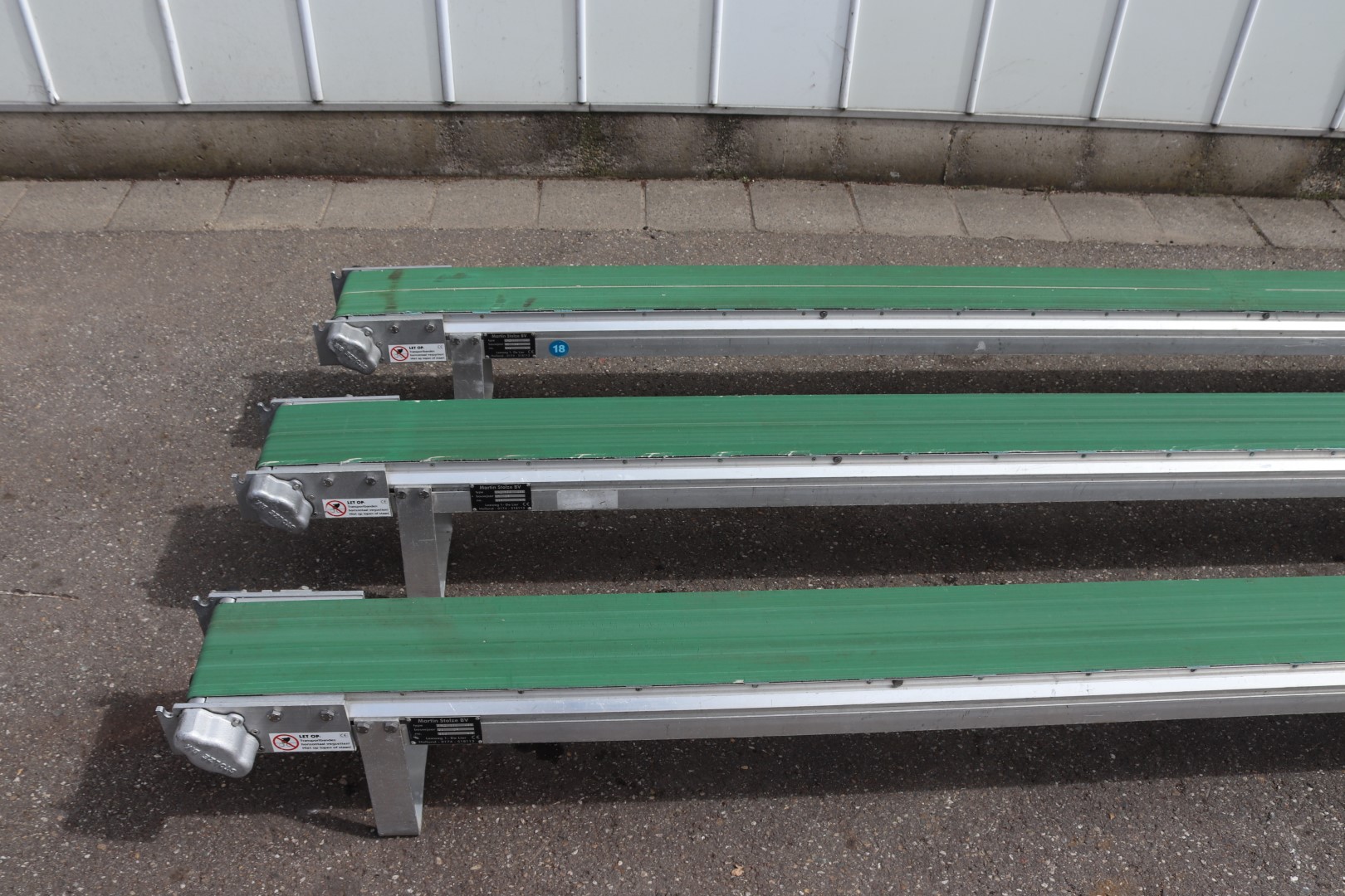 Stolze conveyors for potplants 400 x 17 cm