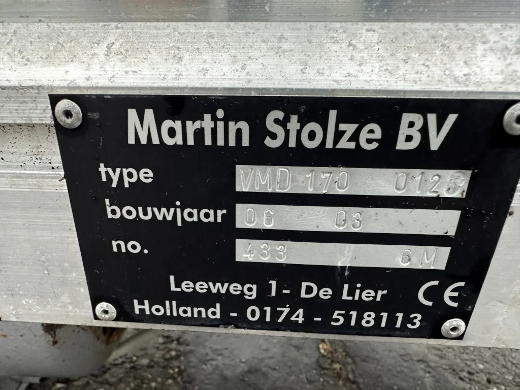 Stolze VDM170 conveyor for potplants 600 x 17 cm • Duijndam Machines