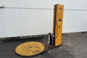 Strapex Delta pallet wrapper with netfilm