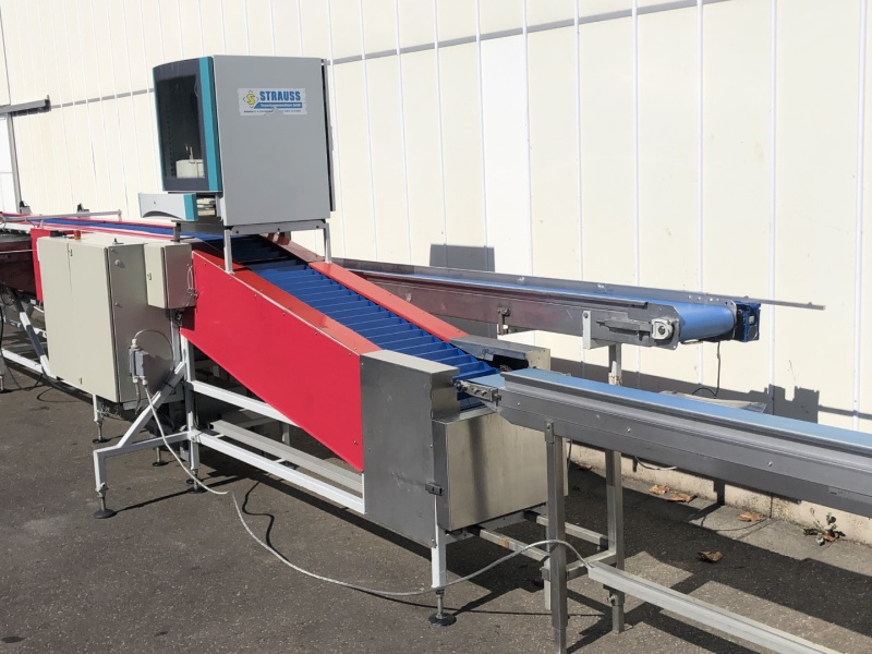 Máquina de triagem Strauss para aspargos • Duijndam Machines