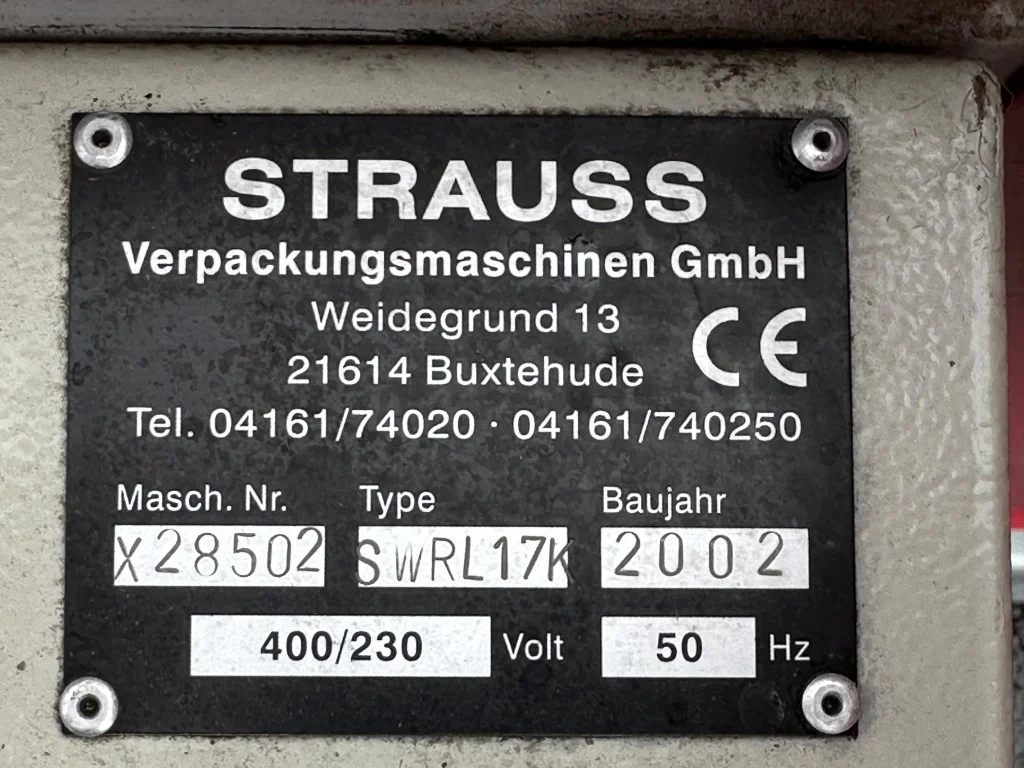 Strauss X28502 Asparagus combination weigher for asparagus with cutting ...
