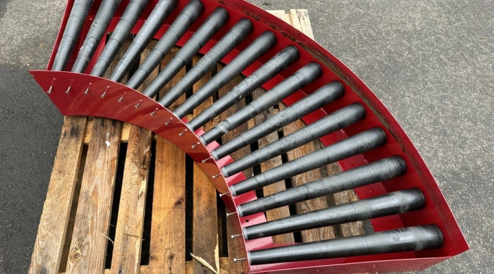 Taks 90° roller conveyor curve