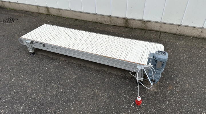 Taks conveyor 235 x 60 cm with PP modular belt