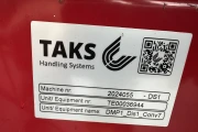Taks conveyor 860 x 100 cm
