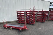 Taks harvesting trolley with roller conveyor track width 55 cm