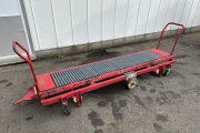 Taks harvesting trolley with roller conveyor track width 55 cm
