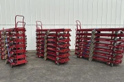 Taks harvesting trolley with roller conveyor track width 55 cm