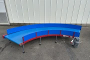Taks R70 D curved conveyor 90° curved 240 x 90 cm