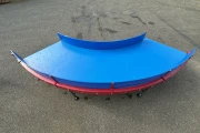 Taks RD-70 curved conveyor 90° curved 240 x 90 cm