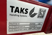 Taks RD-70 curved conveyor 90° curved 240 x 90 cm