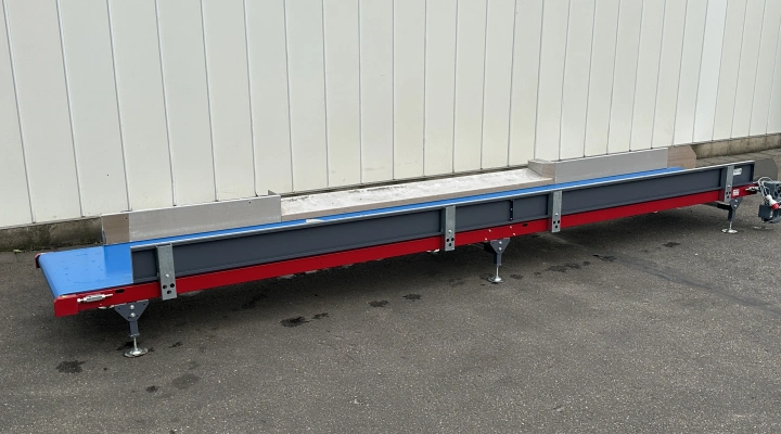 Taks vlakke transportband 580 x 100 cm