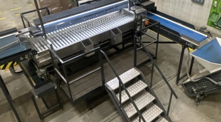 Tarend roller inspection conveyor (as good as new)