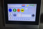 Tenrit VB1000 schilmachine voor asperges met invoer