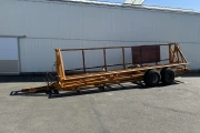 Keulmac trailer / tipping trailer for havesting in 4 big crates