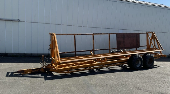 Keulmac trailer / tipping trailer for havesting in 4 big crates