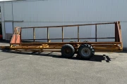 Keulmac trailer / tipping trailer for havesting in 4 big crates