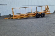 Keulmac trailer / tipping trailer for havesting in 4 big crates