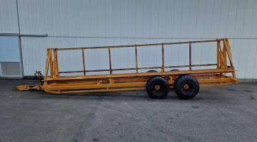 Keulmac transportwagen kantelwagen voor het oogsten in 4 kisten van max 160 cm