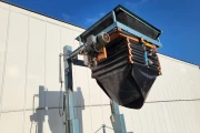 Toban big bag filler with stainless steel elevator