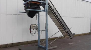 Toban Bigbag filler with stainless steel elevator