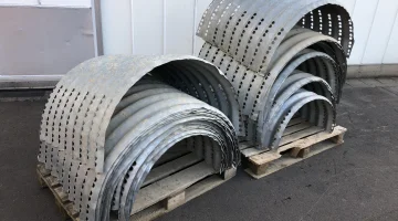 Tolsma ventilation ducts for storage of potatoes and onions