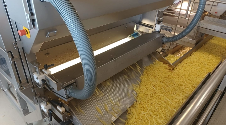Tomra Genius optical grader on quality for fries
