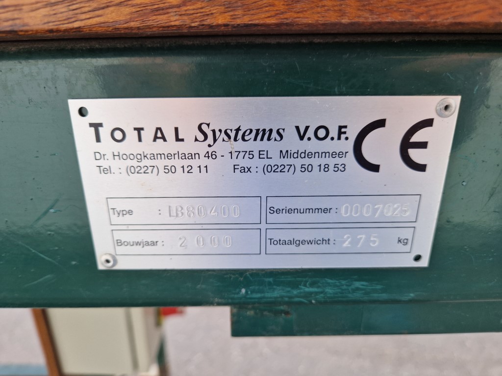 ������������� �������� Total Systems 400 x 80 ��