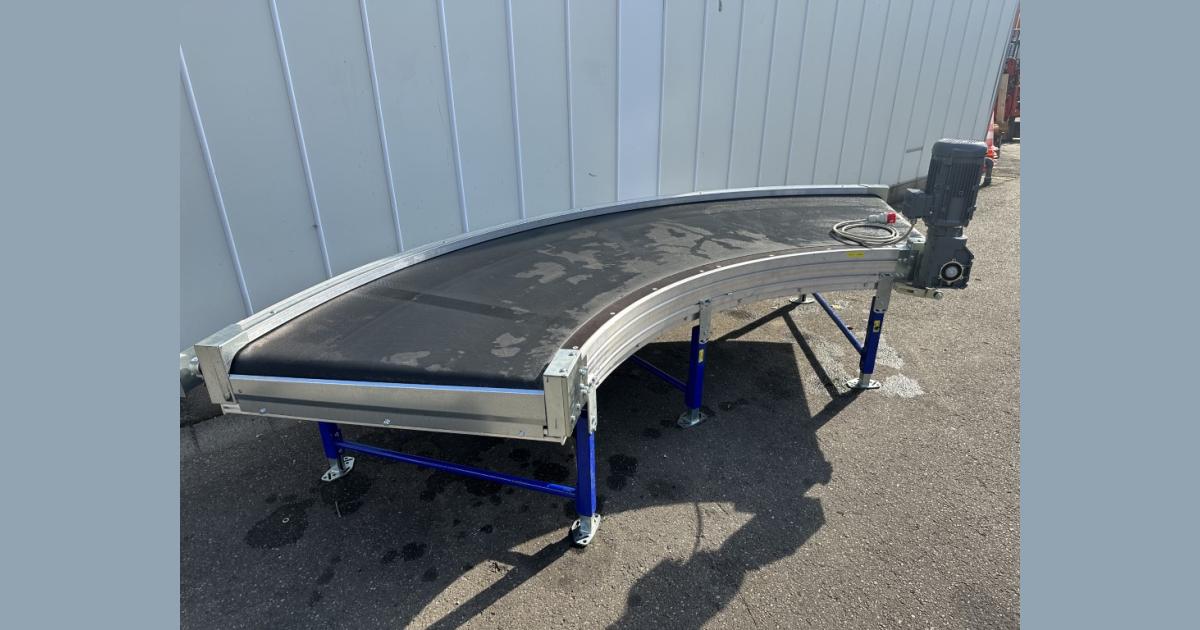 Transnorm transportadoras curva 90° 100 cm • Duijndam Machines