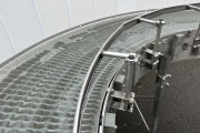 Transnorm curved conveyor 180 Ø with PP Modular Belt