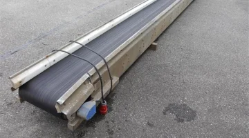 Meeuwsen conveyor 820 cm x 40 cm stainless steel
