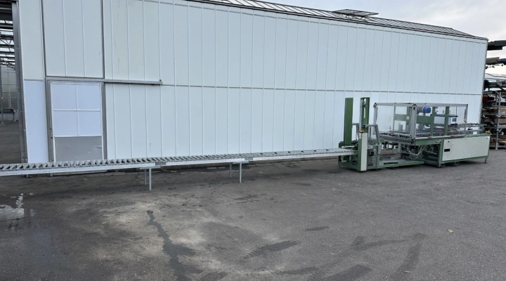 Sacmi inpak Imola TF 12 + TS 42 carton box/tray forming & erecting machine