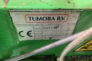 Tumoba Kerian sorting line for brussels sprouts with bunkers and roller inspection conveyor