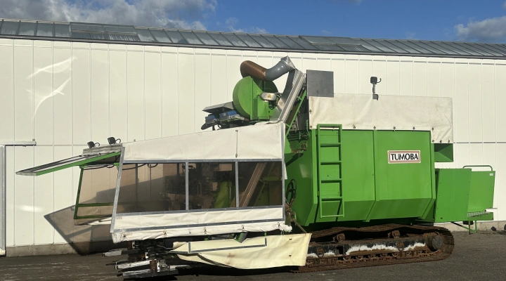 Tumoba SP3 Brussel sprouts harvesting machine 3 rows