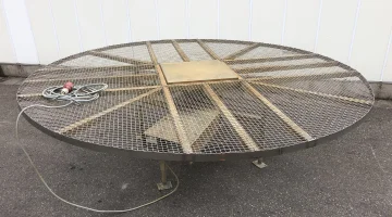 Turning table for leek 260 cm Ø