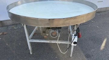 Mesa giratorias Tablero aglomerado de 150 cm con tapa de plástico