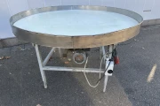Turntable 150 cm chipboard with plastic top