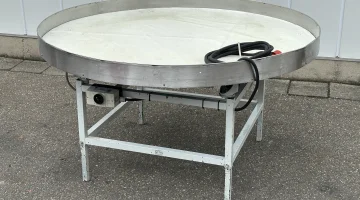 Mesa giratorias Tablero aglomerado de 150 cm con plástico