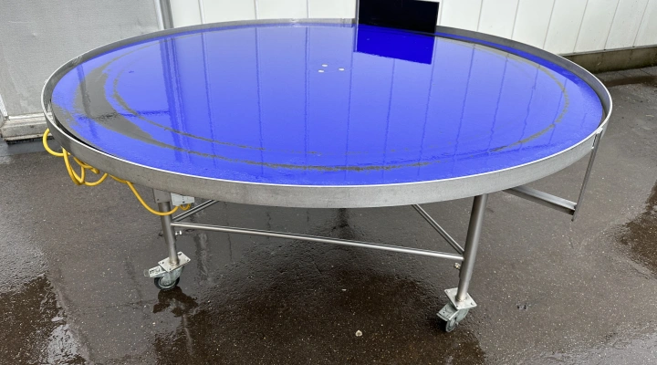 Turntable 185 cm • Duijndam Machines