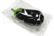 Aubergine in flowpack