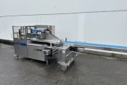 Ulma PV-350 flow pack machine with long infeed conveyor