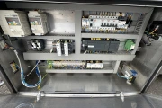 : Ulma PV-350 LSHI flow pack machine with feeding conveyor