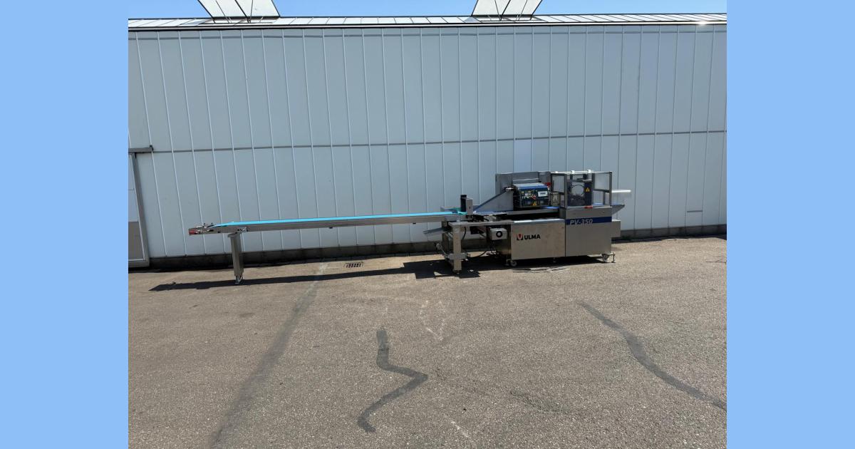 Ulma PV-350 flow pack machine • Duijndam Machines