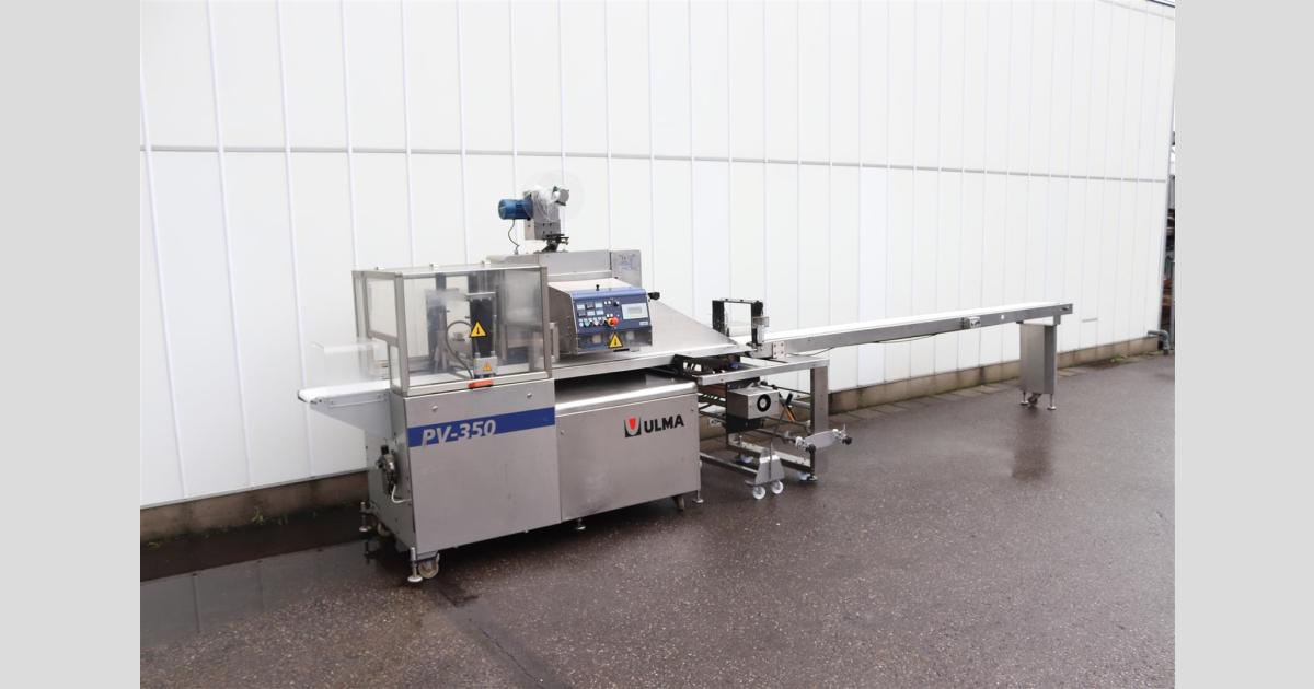 Ulma PV-350 flow packaging machine • Duijndam Machines