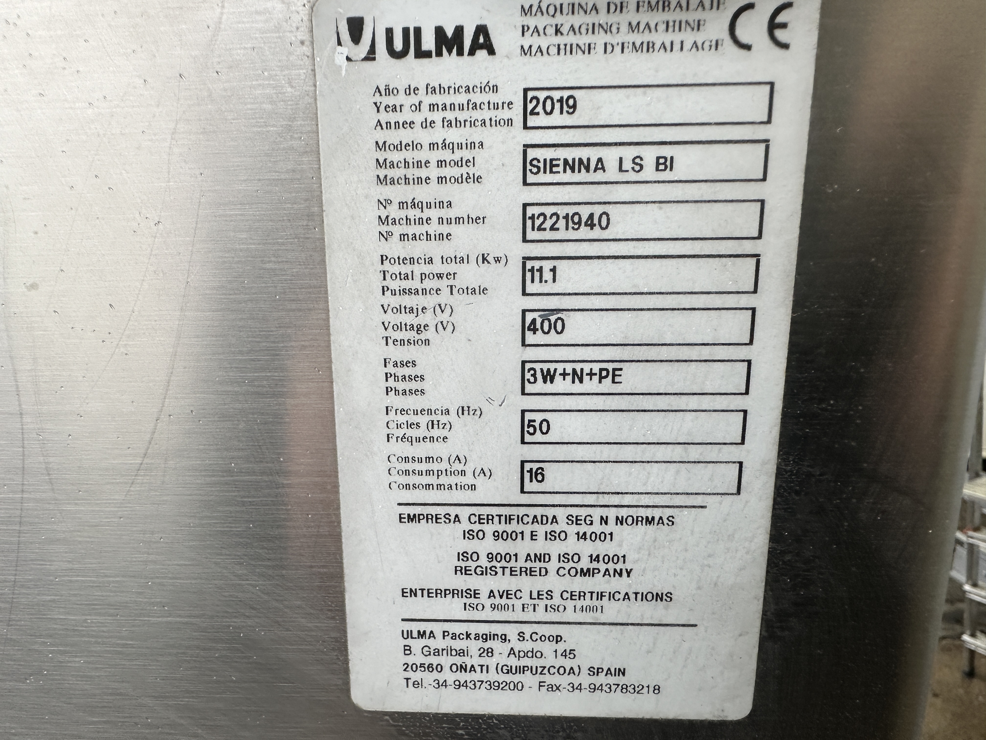 Ulma Sienna LS BI