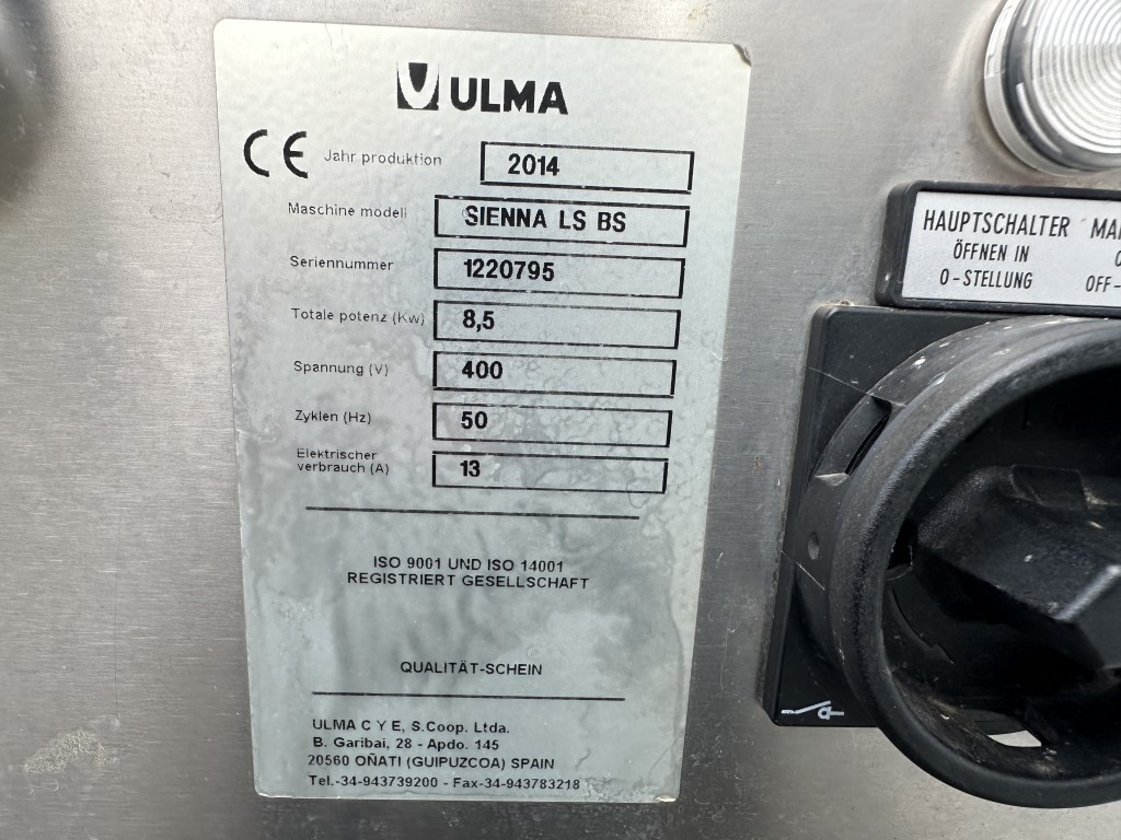 Ulma Sienna combi ����������� ������ ����-��� (Flow pack)