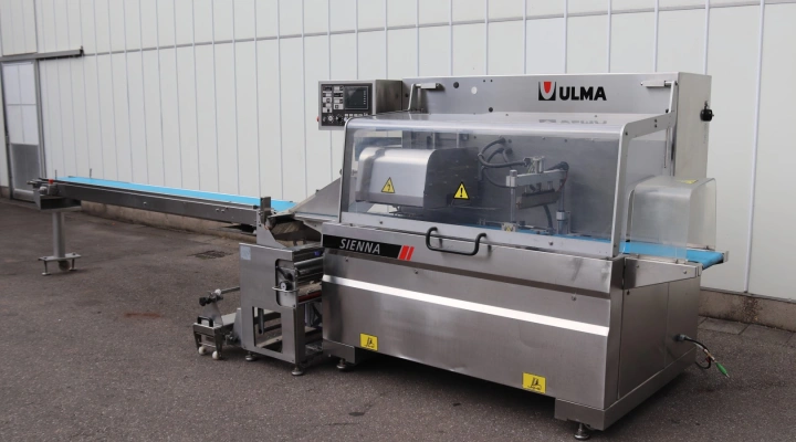 Ulma Sienna LS flowpacker met Markem Imaje SmartDate X40 printer