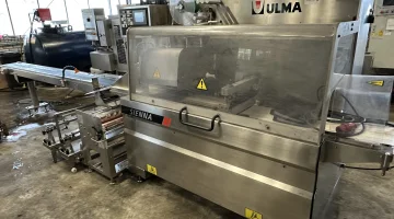 Ulma Sienna máquina flowpack con túnel de contracción TRX45x150