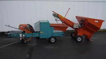 Unger máquina de bloqueio de solo com bomba de parafuso