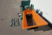 Unger soil blocking machine with seeder